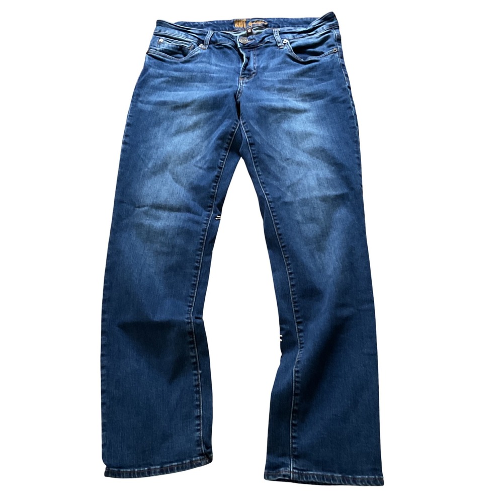 Kut from the Kloth Women Medium Wash Straight Leg Denim Jeans Size 10